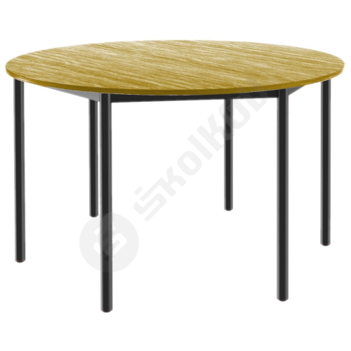 Stavitelný stůl kulatý - trubkový (Pr. 1 200 mm)