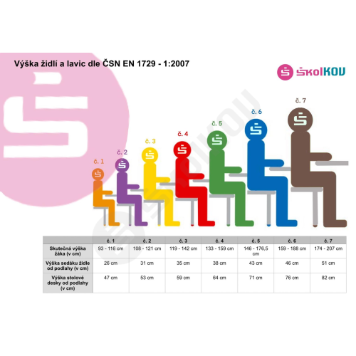 Jídelní sestava - kulatý stůl + 6x jídelní židle Johan