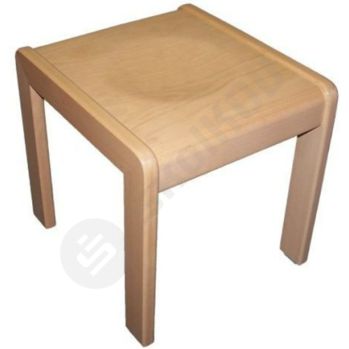 Dřevěná stolička - celodřevěná