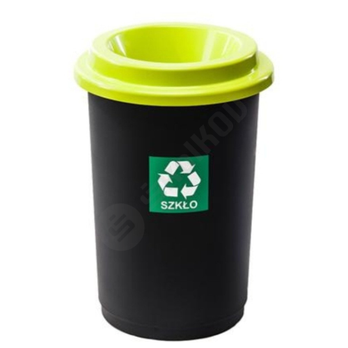 Plastový koš ECO BIN 50 l - zelený