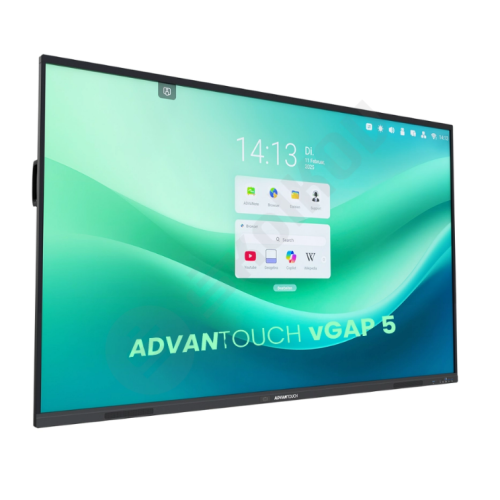Interaktivní displej ADVANTouch vGAP 5 - dotykový displej na mobilním elektrickým stojanu