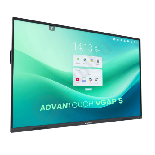 Interaktivní displej ADVANTouch vGAP 5 - dotykový displej na pylonech s křídly