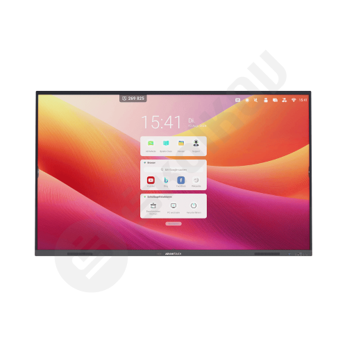 Interaktivní displej ADVANTouch vGAP 5 - dotykový displej na pylonech s křídly