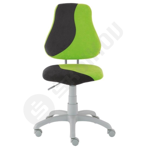 Dětská židle FUXO černo-zelená
