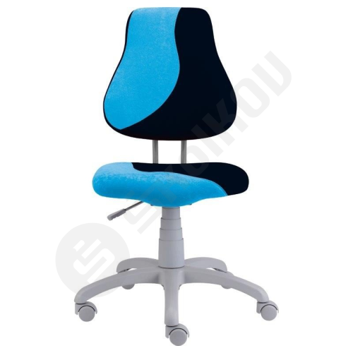 Dětská židle FUXO modro-černá